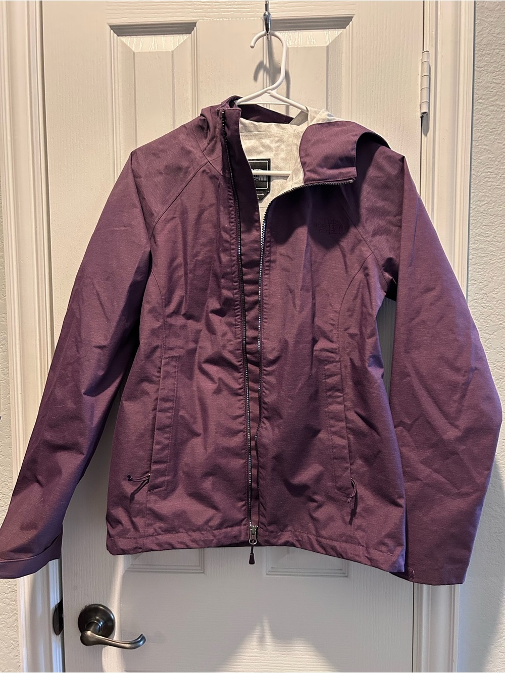 The North Face Women's Purple Hooded Ski Jacket